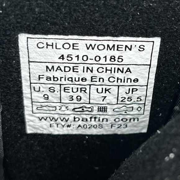 Baffin Chloe Winter Snow Boot Women's TWO DIFFERENT BOOTS SIZES 9 and 10 - Picture 8 of 9